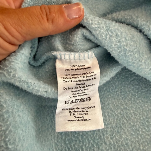 EDDIE BAUER Fleece 1/4 Zip Pullover — XL - Picture 6 of 8